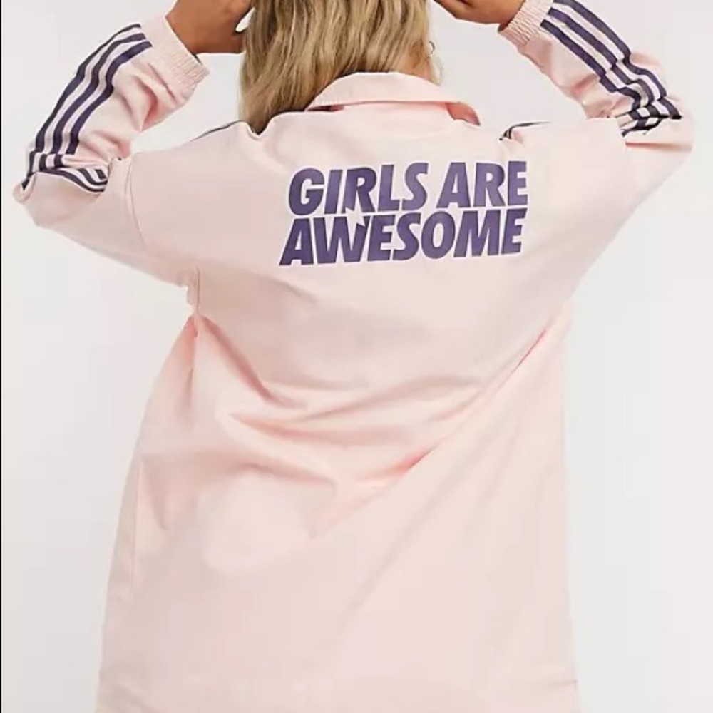 Adidas Coach Jacket Girls are Awesome edition